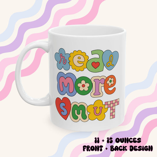 Vintage Read More Smut Ceramic Mug