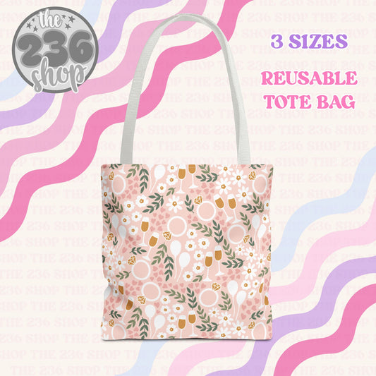Bride to Be Reusable Tote Bag