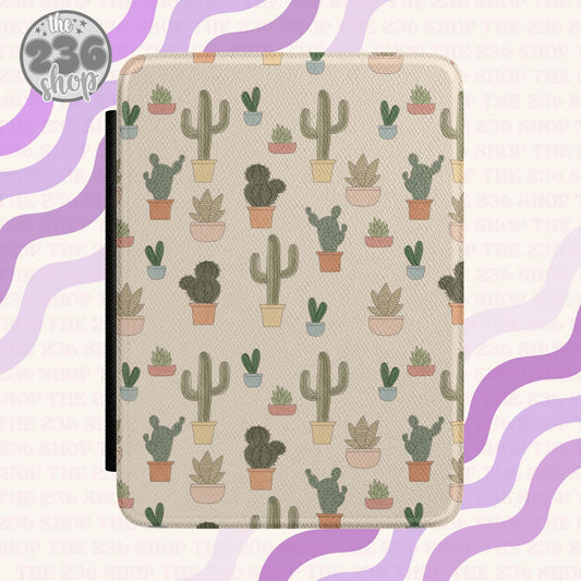 Cactus Textured Kindle Case