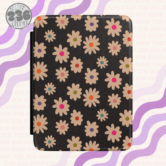 Bright Floral Textured Kindle Case