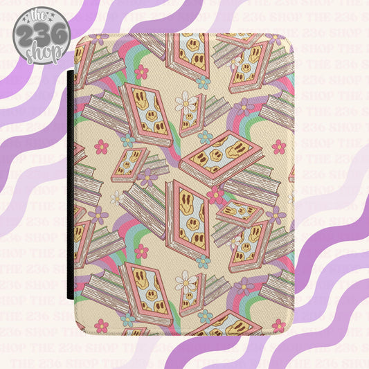 Smiley Books Textured Kindle Case