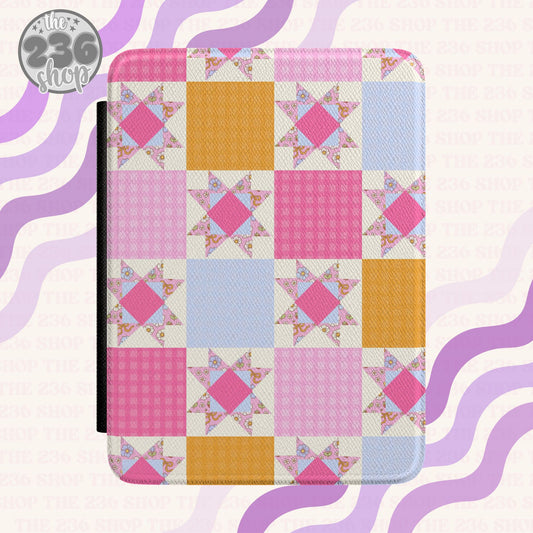 Quilted Faux Textured Kindle Case