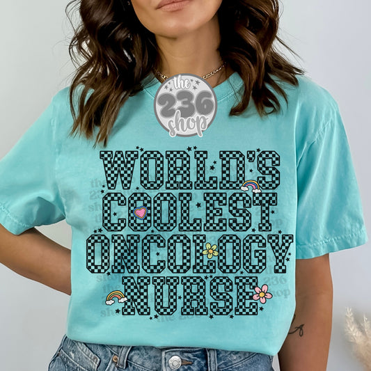 Worlds Coolest Oncology Nurse Tshirt