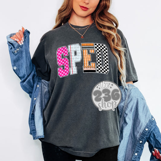 Special Education Teacher Pencil Tshirt