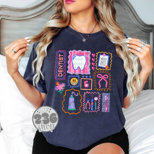 Dentist Frames Tshirt