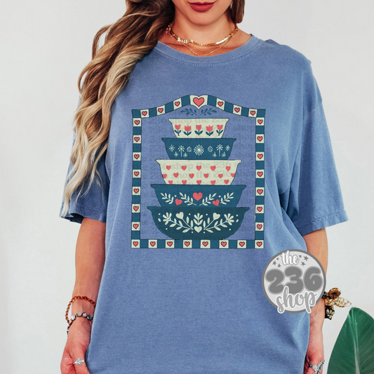 Vintage Dishes Tshirt