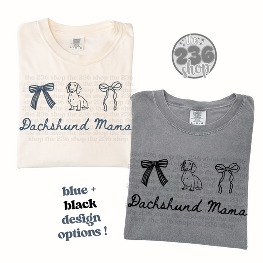 Dachshund Mama Cutesy Tshirt