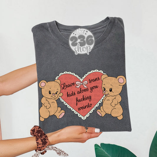 Leave Trans Kids Alone Tshirt
