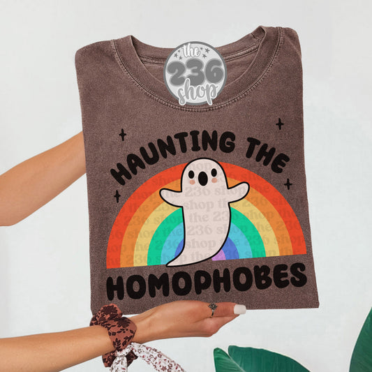 Haunting the Homophobes Tshirt