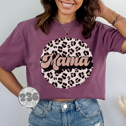 Leopard Mama Tshirt