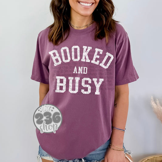 Booked and Busy Tshirt