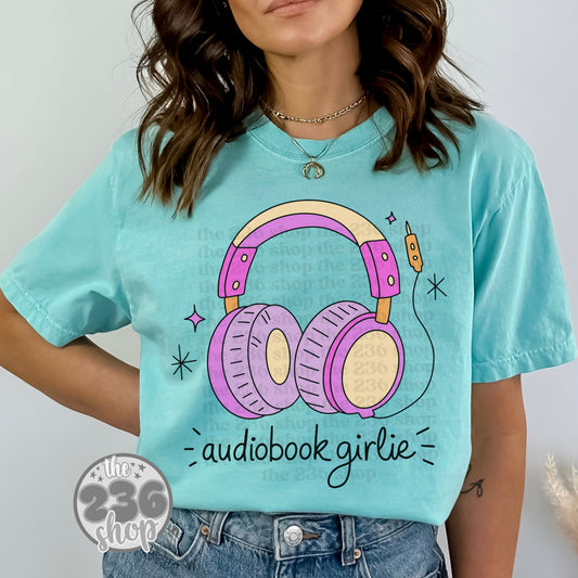Audiobook Girlie Tshirt