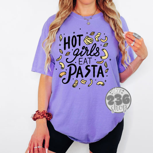 Hot Girls Eat Pasta Tshirt