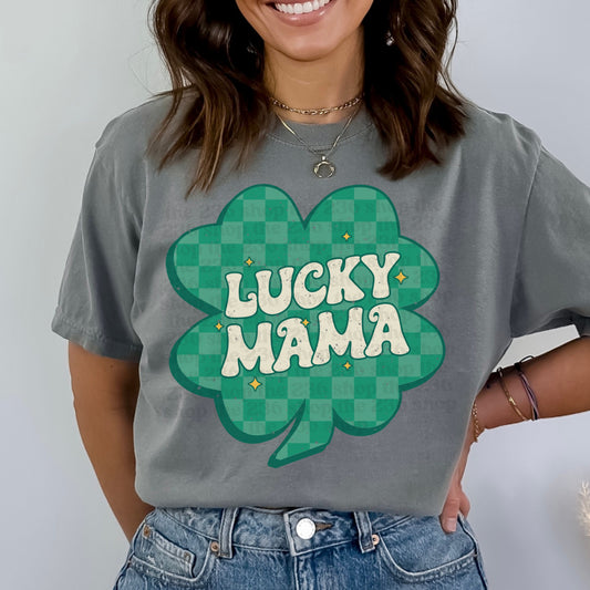 Lucky Mama Shamrock Tshirt