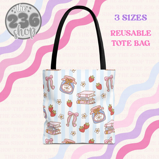 Reading is my Jam Tote Bag