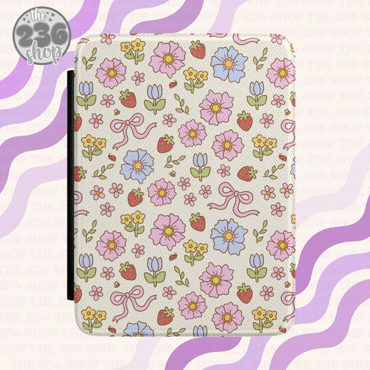 Spring Blooms Textured Kindle Case