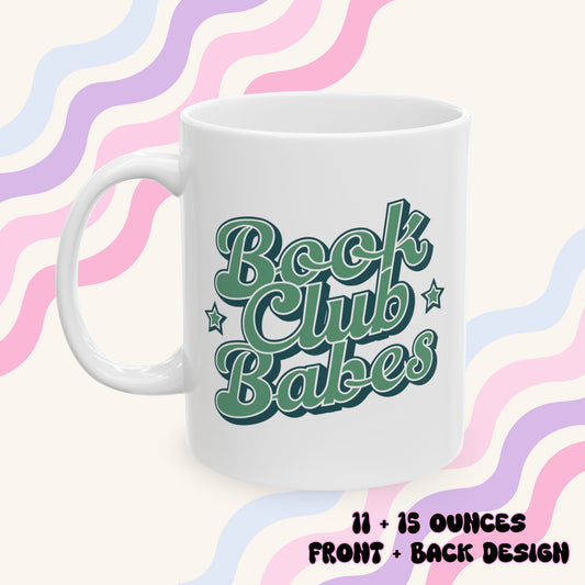 Book Club Babes Ceramic Mug