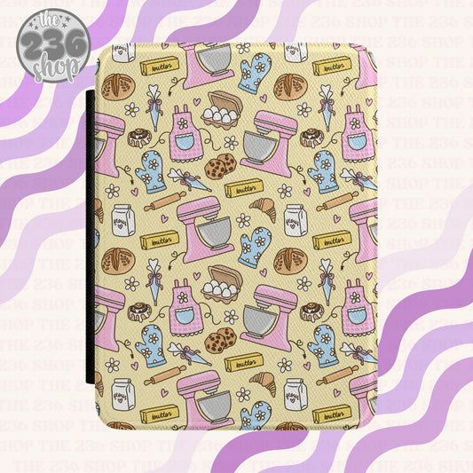 Baking Collage Textured Kindle Case