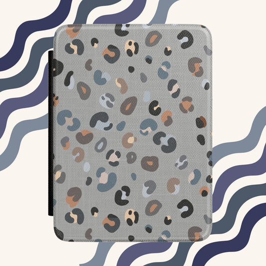 Neutral Cheetah Textured Kindle Case