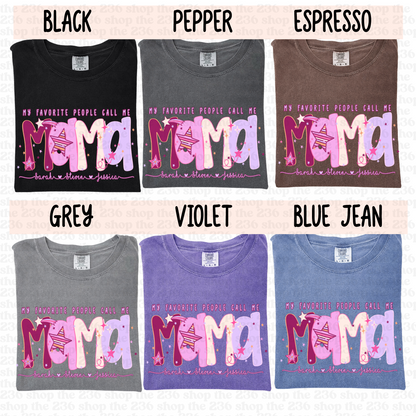 Starry Mama Tshirt (personalized)