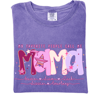 Starry Mama Tshirt (personalized)